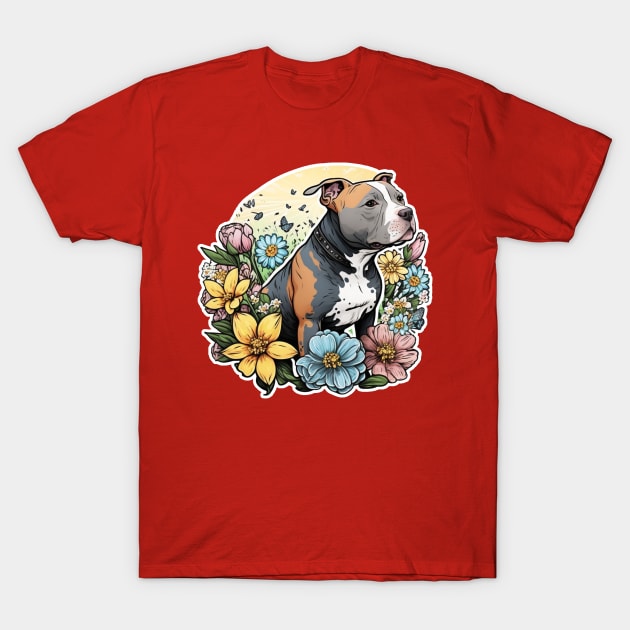 Pitbull T-Shirt by Zoo state of mind